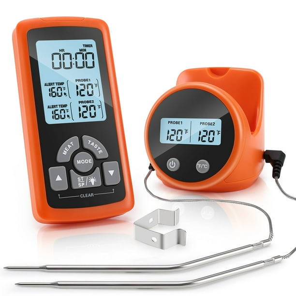 NEW Digital Cooking Food Probe Meat Kitchen BBQ Selectable Sensor Thermometer #L